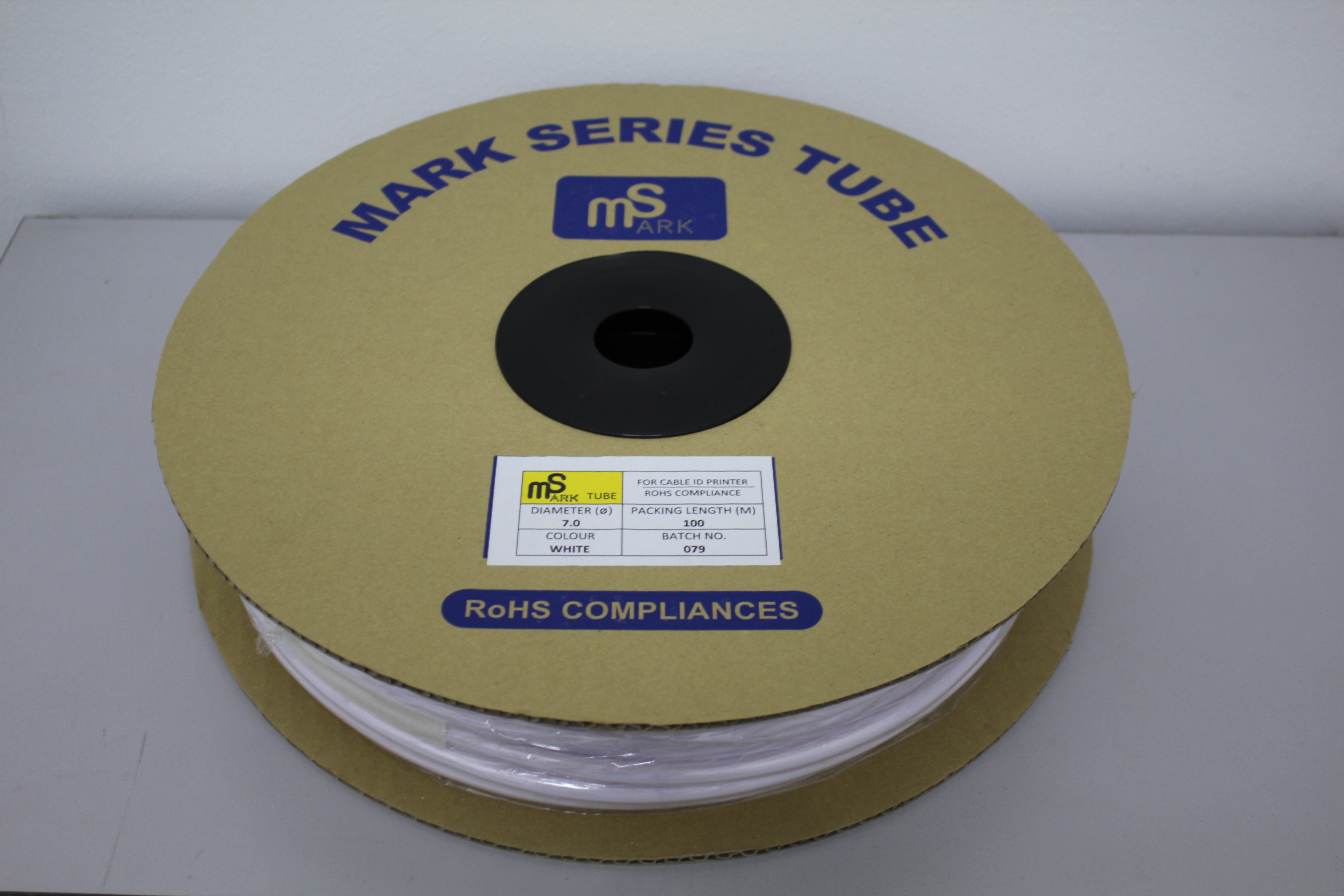 MARKSERIES [MS7010]  TUBE WHITE 7.0MM100M